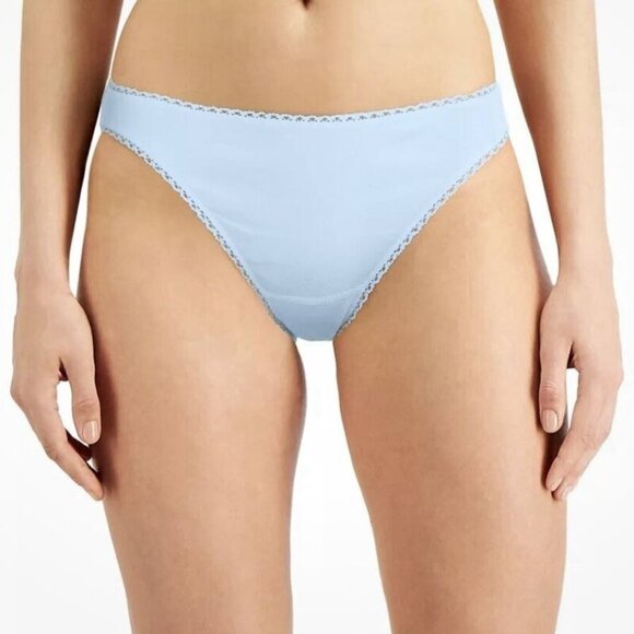 NWT Charter Club Bikini Panty Size XXL in Light Blue - Picture 1 of 7